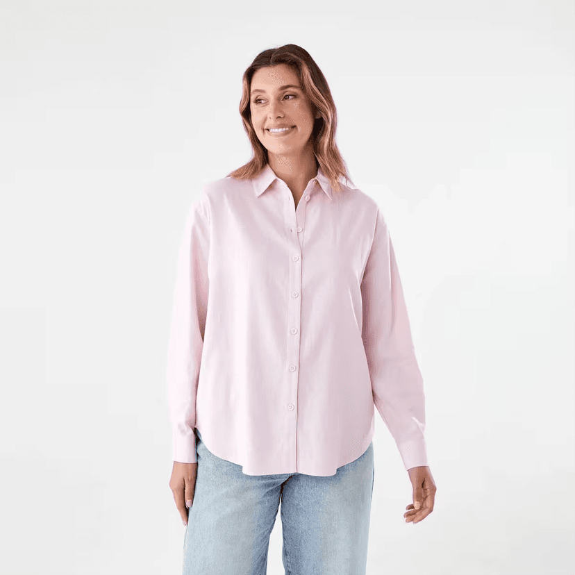 Women Round Neck Cotton Top