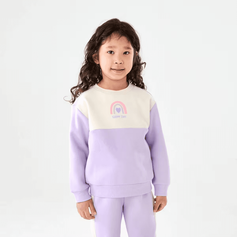 Girls Round Neck Cotton Top