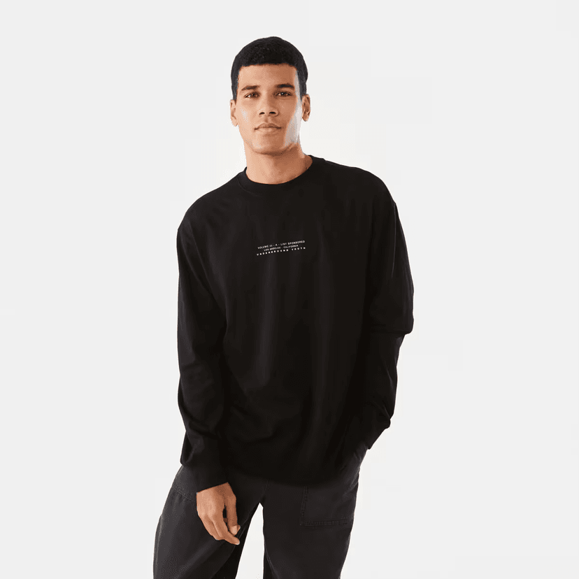 Men Round Neck Pure Cotton T-shirt