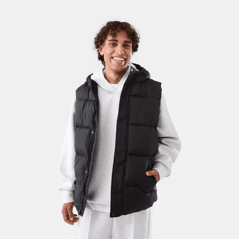 Men Zip-Front Relaxed Fit Jacket