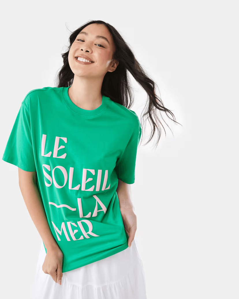 Women Round Neck Cotton Top