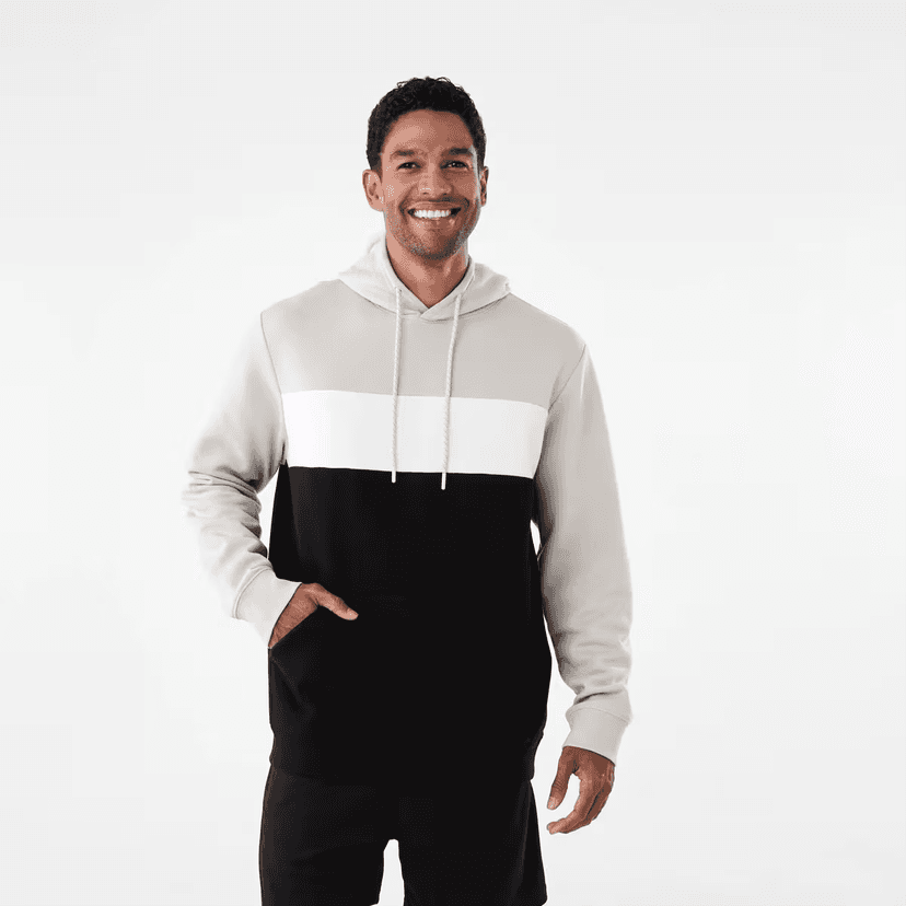 Men Round Neck Pure Cotton T-shirt